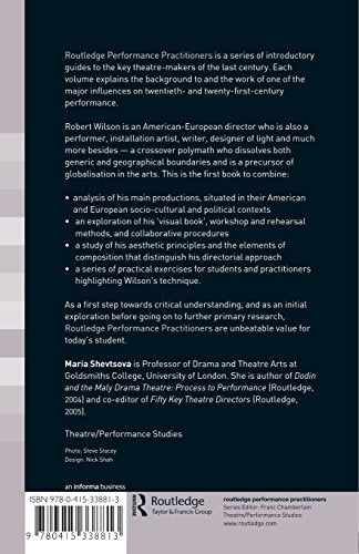 Robert Wilson (Routledge Performance Practitioners),Used