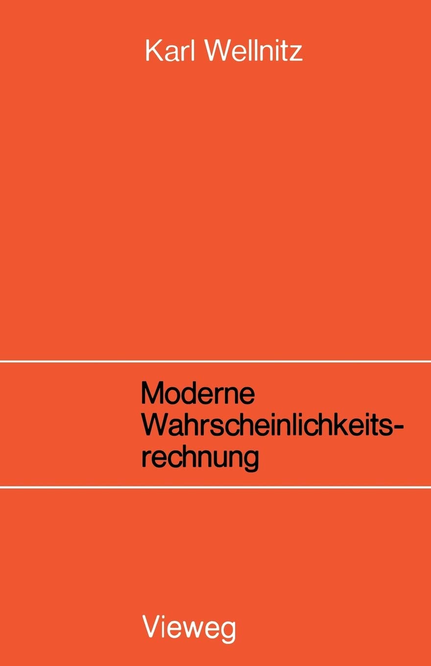 Moderne Wahrscheinlichkeitsrechnung (German Edition),Used