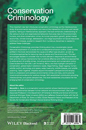 Conservation Criminology,Used