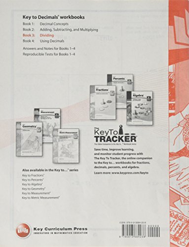 Key to Decimals, Book 3: Dividing (KEY TO...WORKBOOKS),Used
