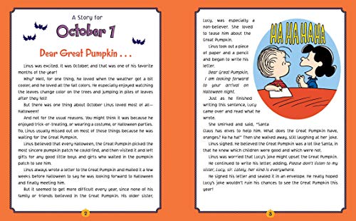 Countdown to Halloween!: With a Story a Day (Peanuts),Used