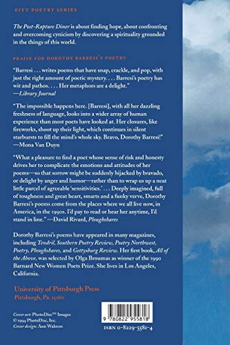 The PostRapture Diner (Pitt Poetry Series),Used