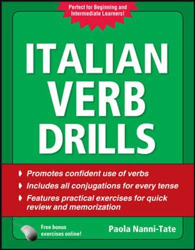 Italian Verb Drills, Third Edition (Drills Series),Used