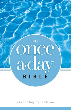 NIV, OnceADay Bible: Chronological Edition, Paperback,Used