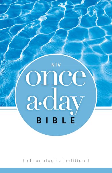 NIV, OnceADay Bible: Chronological Edition, Paperback,Used