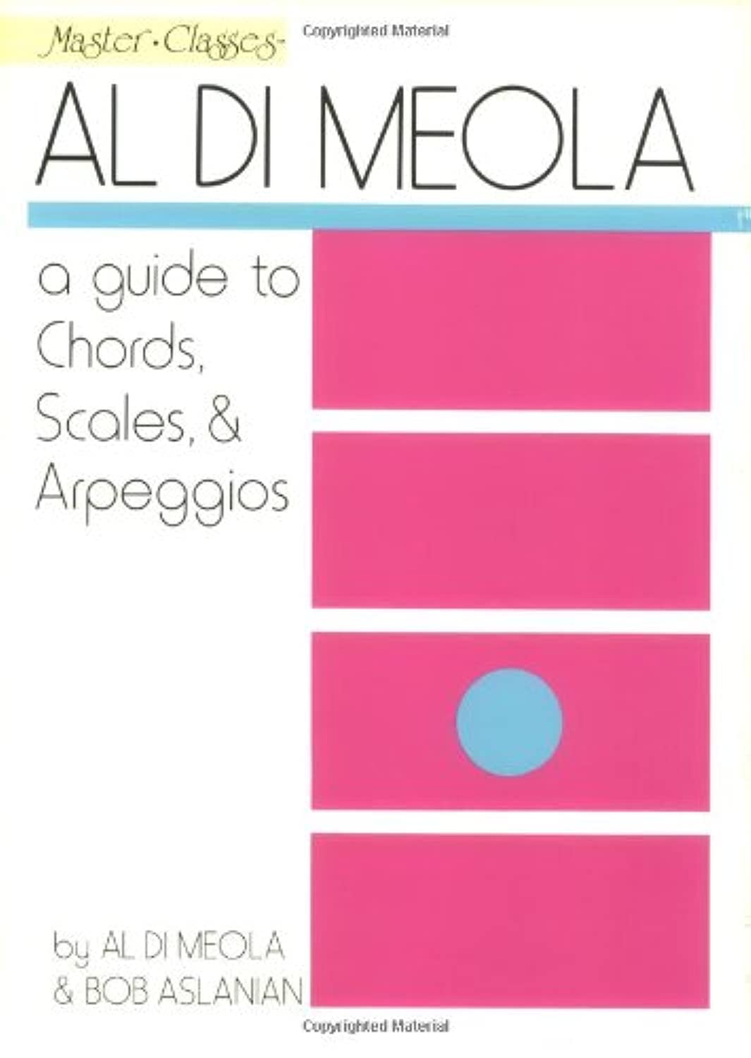 Al Di Meola  A Guide To Chords, Scales & Arpeggios,New