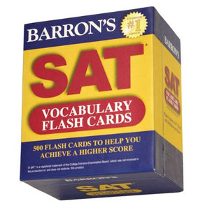 Barron's SAT Vocabulary Flash Cards,Used