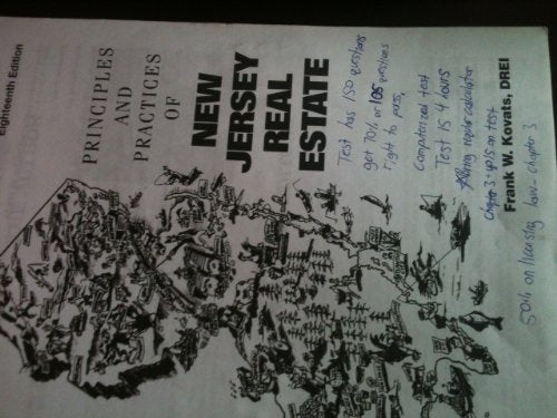 Principles And Practices Of New Jersey Real Estate,Used