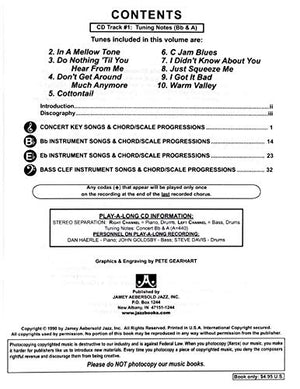 Jamey Aebersold Jazz  In a Mellow Tone  Duke Ellington, Vol 48: Book & CD (Jazz PlayALong for All Musicians, Vol 48),Used