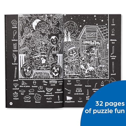 Halloween Hidden Pictures Puzzles to Highlight: Halloween Coloring & Activity Book with Over 300 Hidden Objects to Find (Highlig,Used