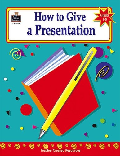 How to Give a Presentation, Grades 68