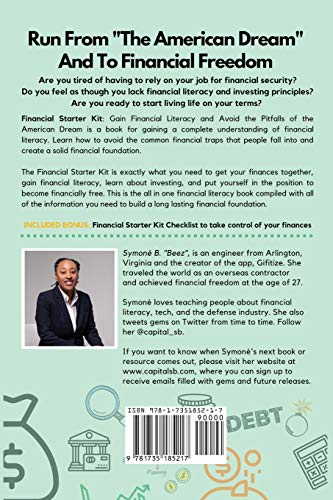 Financial Starter Kit: Gain Financial Literacy and Avoid the Pitfalls of the American Dream,Used