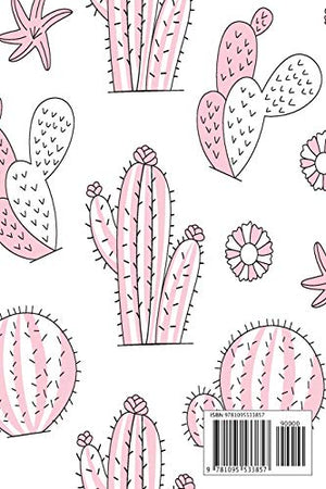 Address Book: For Contacts, Addresses, Phone, Email, Note,Emergency Contacts,Alphabetical Index With Pink Cute Cactus Plant Patt,Used
