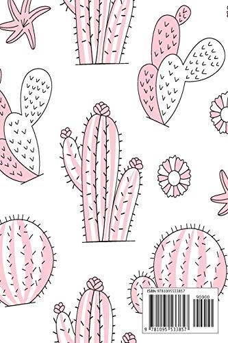 Address Book: For Contacts, Addresses, Phone, Email, Note,Emergency Contacts,Alphabetical Index With Pink Cute Cactus Plant Patt,Used