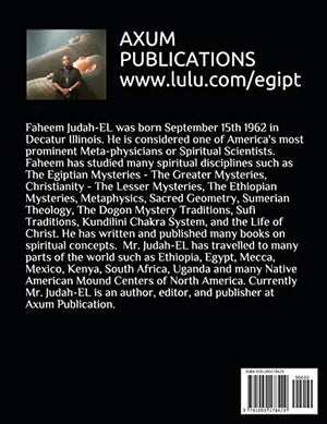 The Kemetic Teachings of Faheem JudahEl D.D.,Used