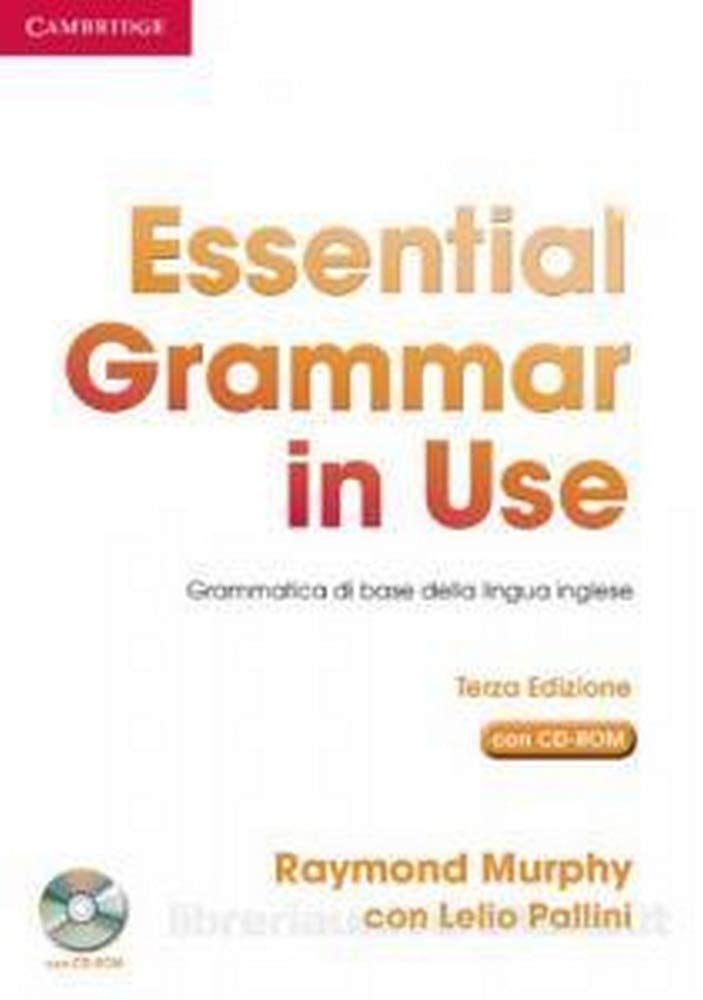 Essential Grammar in Use Book without Answers with CDROM Italian Edition: Grammatica di Base della Lingua Inglese,Used