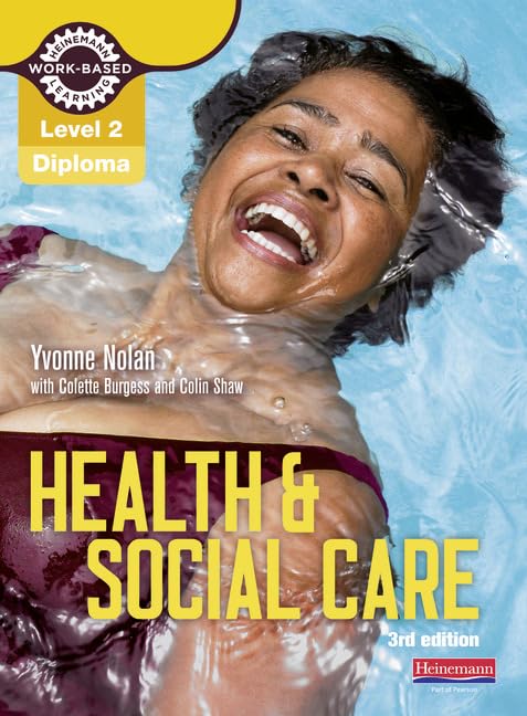 Level 2 Health and Social Care Diploma. Candidate Book,Used
