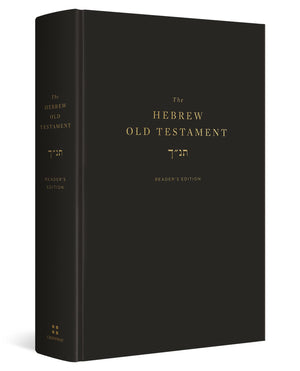 The Hebrew Old Testament, Reader's Edition (Hardcover),Used