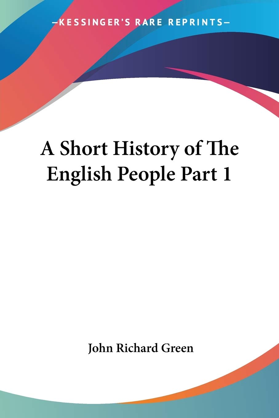 A Short History of The English People Part 1,Used