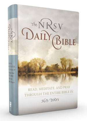 The NRSV Daily Bible: Read, Meditate, and Pray Through the Entire Bible in 365 Days,Used