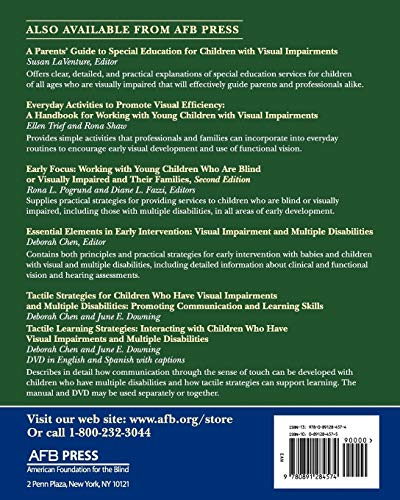 Reach Out and Teach: Helping Your Child Who Is Visually Impaired Learn and Grow,Used