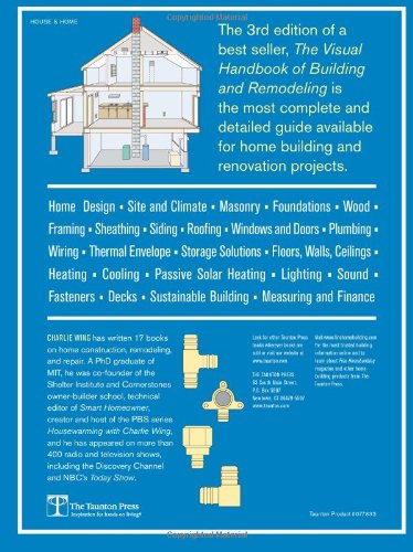 The Visual Handbook of Building and Remodeling, 3rd Edition,Used