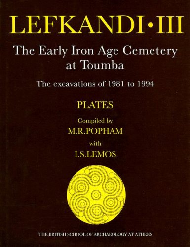Lefkandi III: Plates (BSA Supplementary Volume),Used