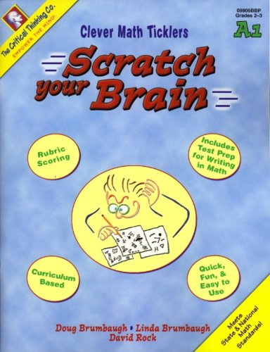 Scratch Your Brain: A1, Grades 23 (Clever Math Ticklers),Used