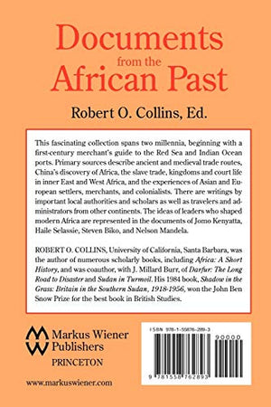 Documents from the African Past,New