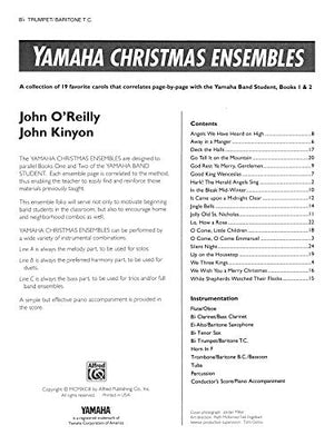Yamaha Christmas Ensembles: B Flat Trumpet, Baritone T.C. (Yamaha Band Method),Used