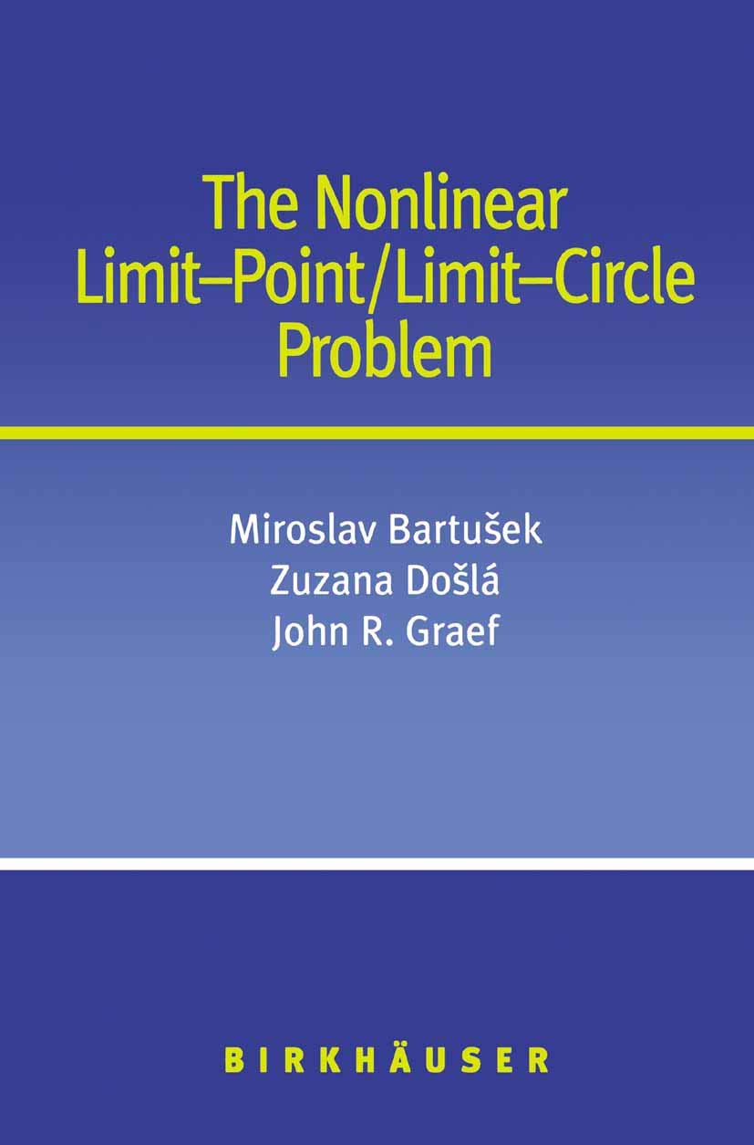 The Nonlinear Limitpoint/Limitcircle Problem,Used