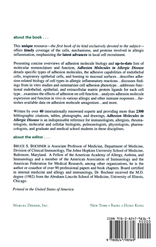 Adhesion Molecules in Allergic Disease,Used