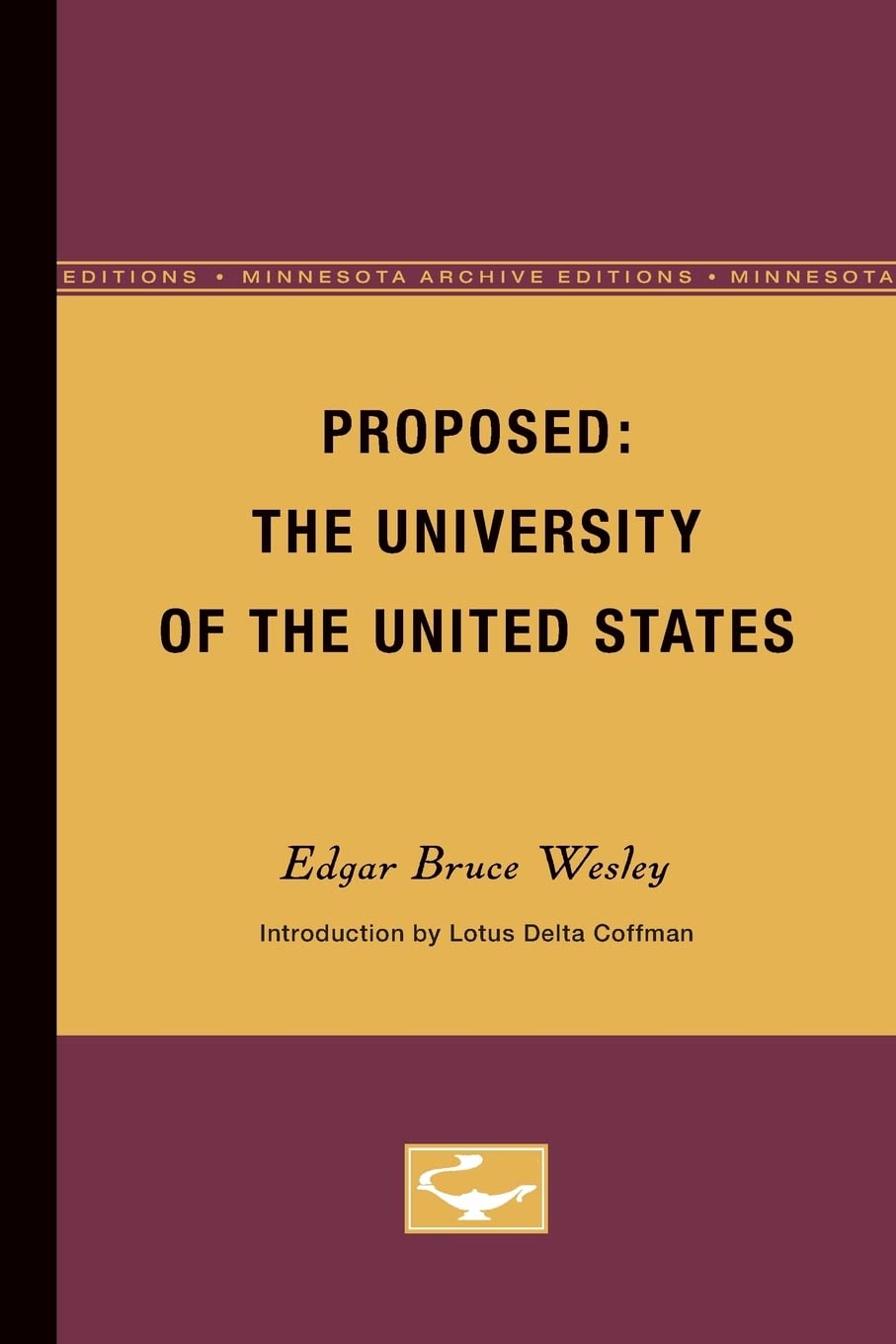 Proposed: The University Of The United States,New