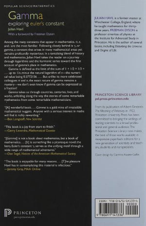 Gamma: Exploring Euler'S Constant (Princeton Science Library)