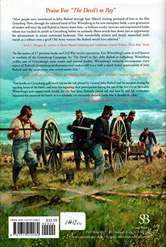 The Devils to Pay: John Buford at Gettysburg. A History and Walking Tour.,Used