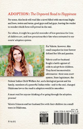Adoption: The Unpaved Road to Happiness,Used