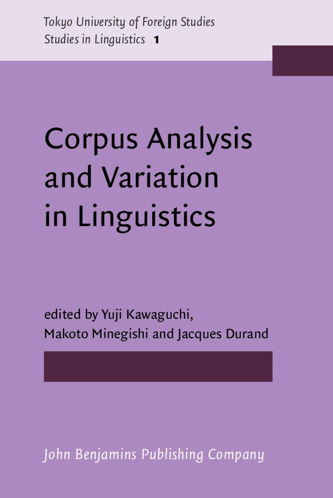 Corpus Analysis and Variation in Linguistics (Tokyo University of Foreign Studies),Used