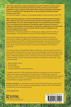 Group Analytic Psychotherapy,Used