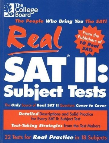 Real SAT II: Subject Tests: 2nd Edition,Used