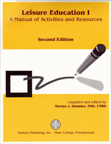 Leisure Education I: A Manual of Activities and Resources,Used