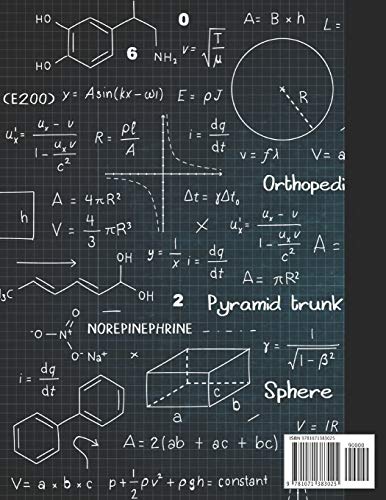 Graph Paper Notebook: 5 Squares per inch  Graphing Notebook  Quad Ruled Notebook  Science & Math Notebook  Graph Composition Boo,Used