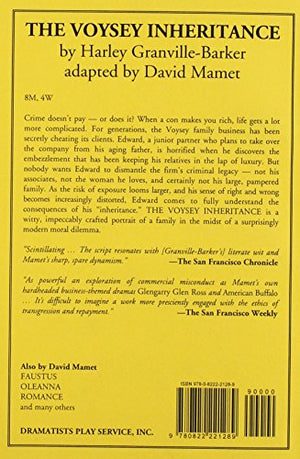 The Voysey Inheritance  Acting Edition,Used