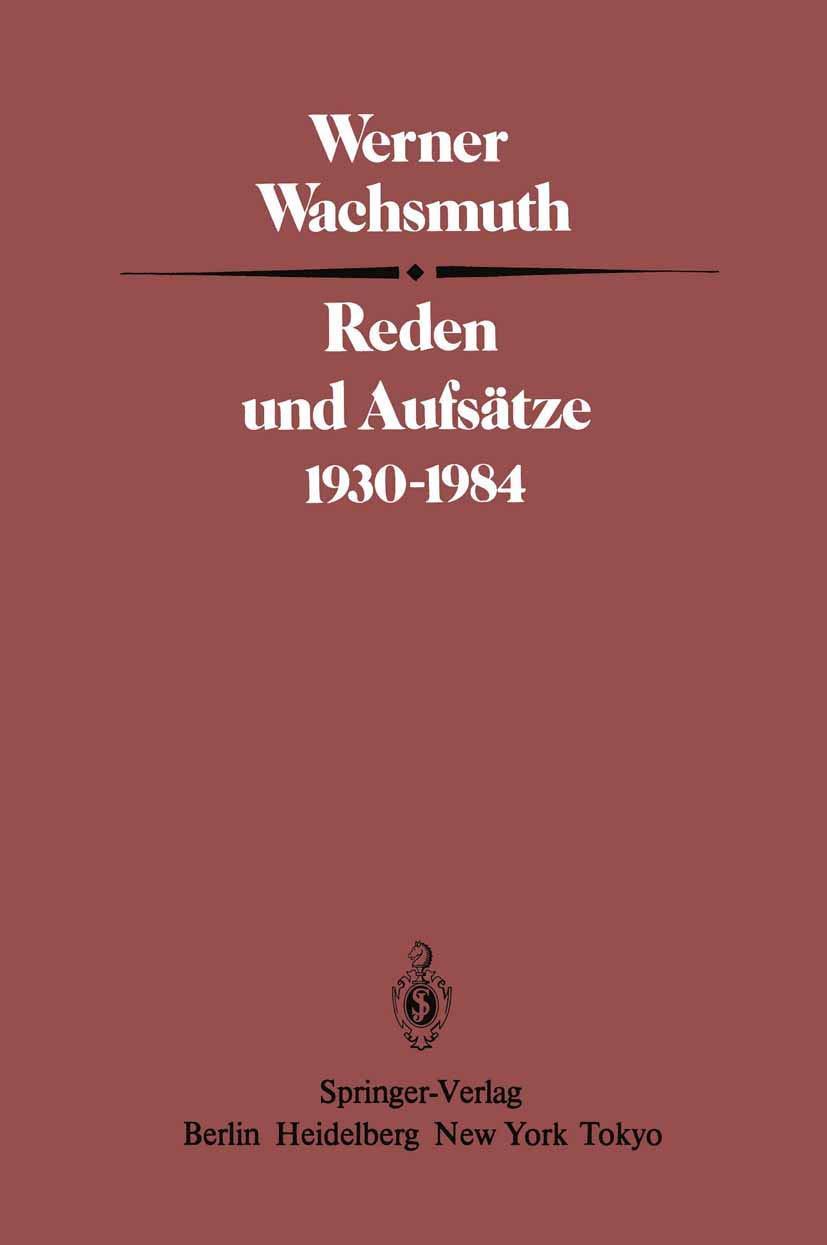 Reden Und Aufstze 19301984 (German Edition),Used
