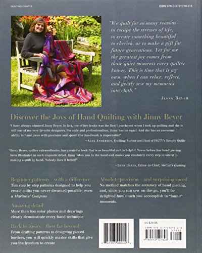 Quiltmaking by Hand: Simple Stitches, Exquisite Quilts,Used