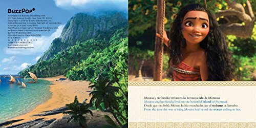 Disney Moana: Movie Storybook / Libro Basado En La Pelcula (Englishspanish) (Disney Bilingual)