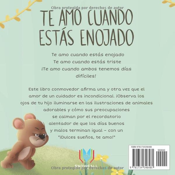 Te Amo Cuando Est?s Enojado (I Love You When You're Angry) (Spanish Edition),Used