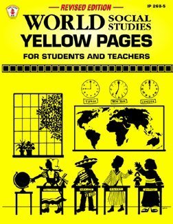World Social Studies Yellow Pages for Students and Teachers,Used
