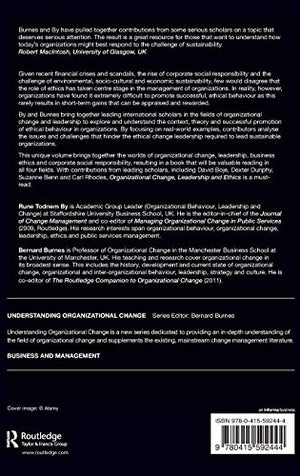 Organizational Change, Leadership and Ethics: Leading Organizations Toward Sustainability (Routledge Studies in Organizational C,Used