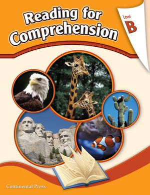 Reading Comprehension Workbook: Reading for Comprehension, Level B  2nd Grade,New