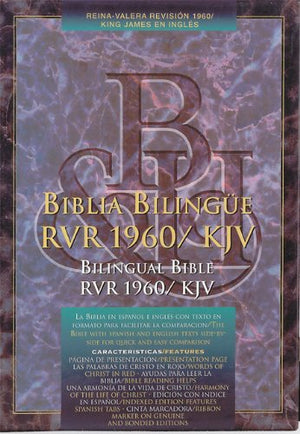 Santa Biblia Bilinge: King James Version, Indexed Version (Spanish Edition),Used